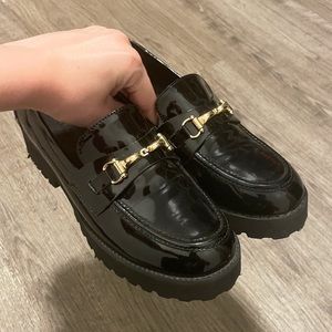 Princess Polly Black Loafers
